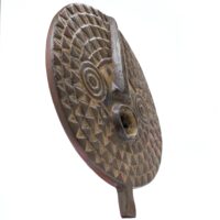 Alternative view of ブワ族フクロウ仮面 34cm アフリカン プリミティブアート マスク （r216-25）