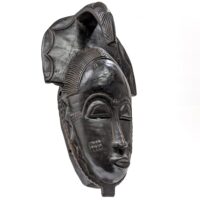 Alternative view of バウレ族マスク 31cm アフリカン仮面 アート （r216-27）