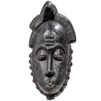 ヤウレ族小型マスク 23cm アフリカン仮面 アート （r216-28）