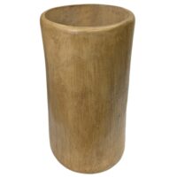 ギニア製手彫り大型 ドゥンドゥン シェル単体 （r219-04）