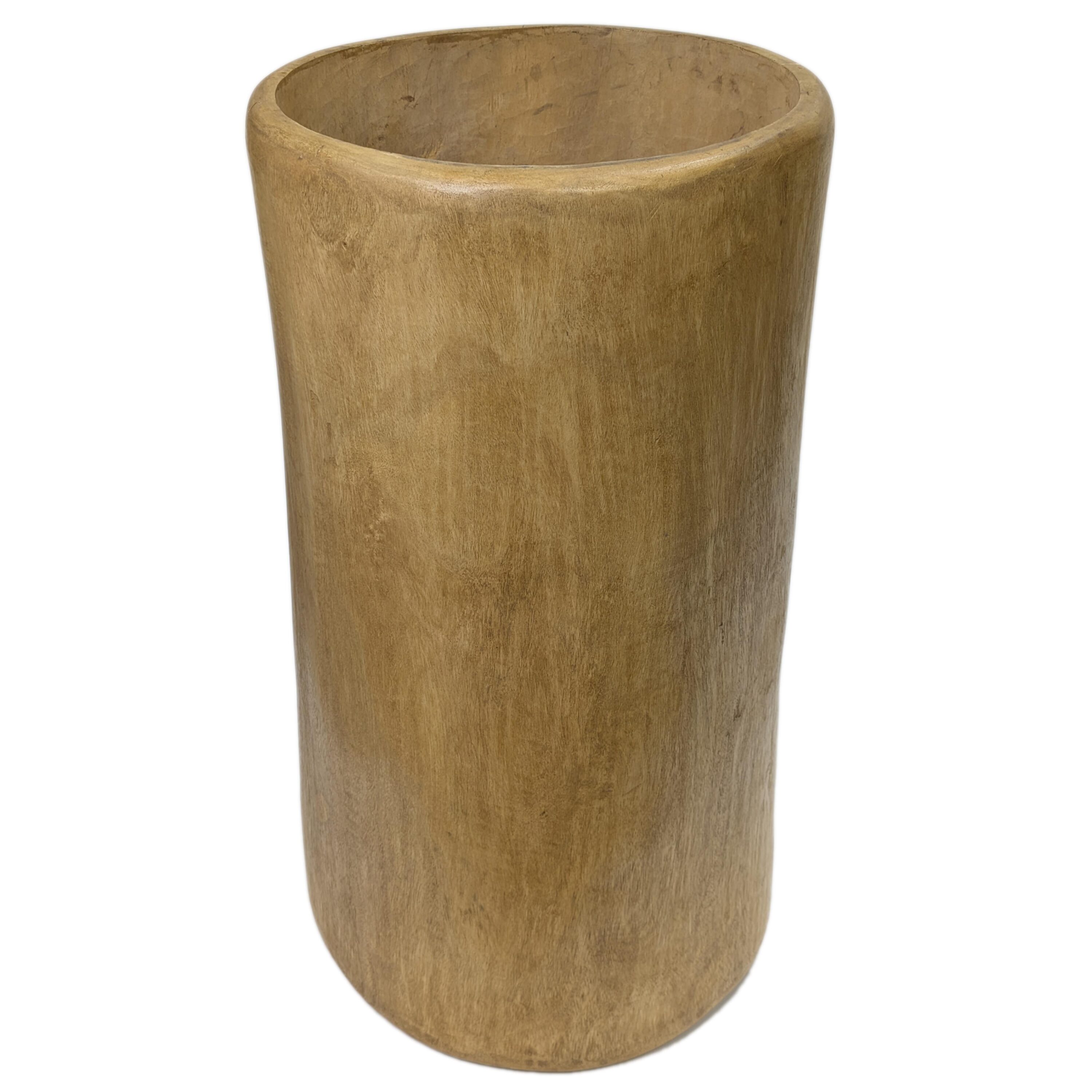 ギニア製手彫り大型 ドゥンドゥン シェル単体 （r219-04）