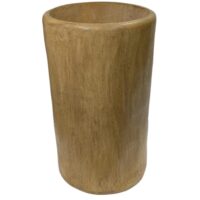 Alternative view of ギニア製手彫り大型 ドゥンドゥン シェル単体 （r219-04）