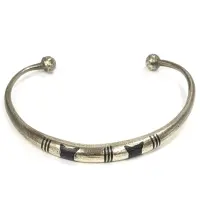 アフリカン メタリック ブレスレット 金属バングル （r219-10）