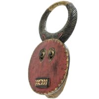 Alternative view of バウレ族プレプレ仮面 48cm アフリカン プリミティブアート マスク (r219-15)