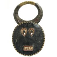 バウレ族プレプレ仮面 49cm アフリカン プリミティブアート マスク (r219-16)