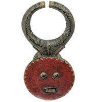 Alternative view of バウレ族プレプレ仮面 47cm アフリカン プリミティブアート マスク （r219-23）