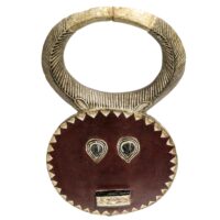 Alternative view of バウレ族プレプレ仮面 49cm アフリカン プリミティブアート マスク （r219-34）