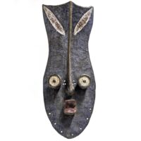 バウレ族牡羊マスク 30cm アフリカンアート 仮面 （r123-33