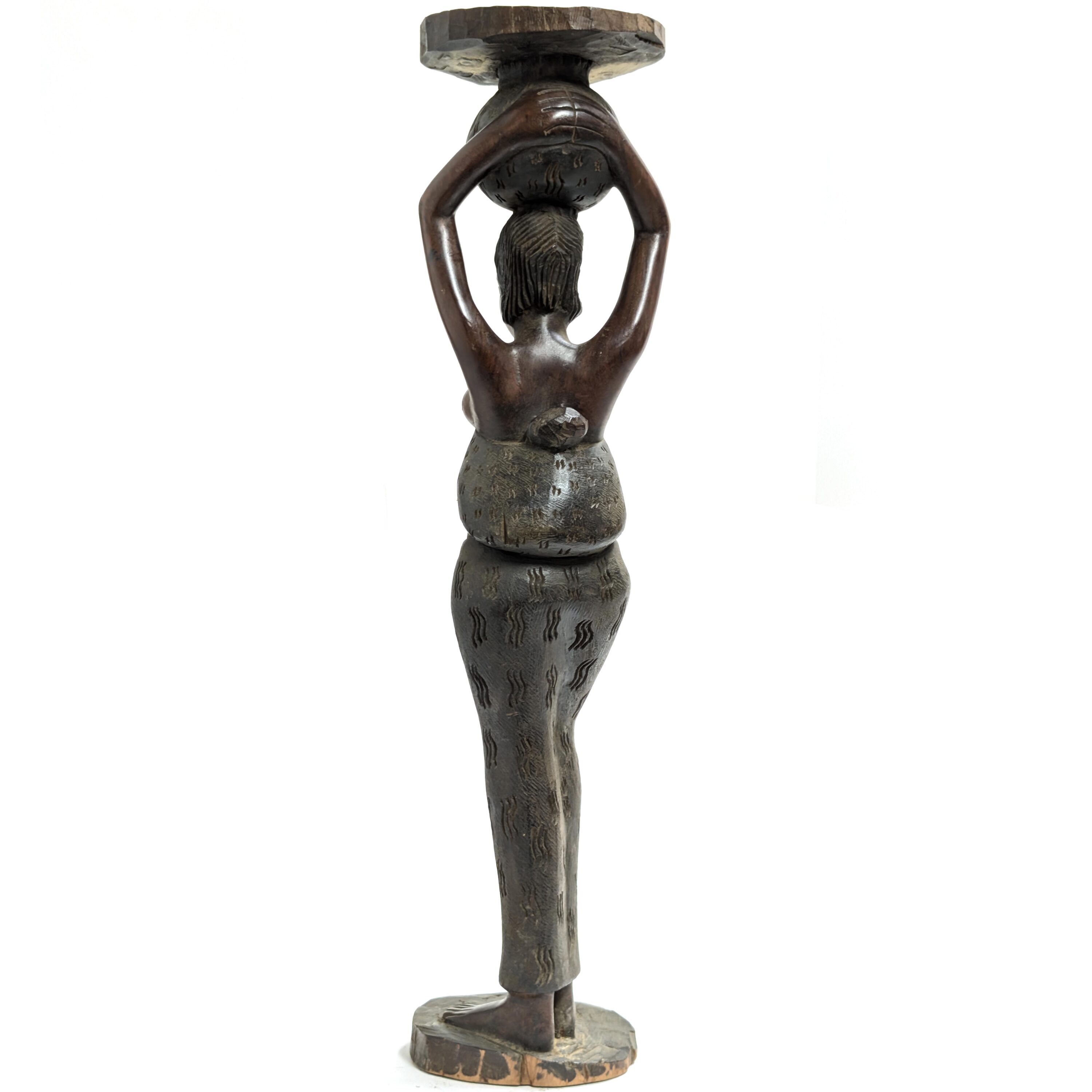 バガ族美人女性像 72cm アフリカン プリミティブアート （r411-15