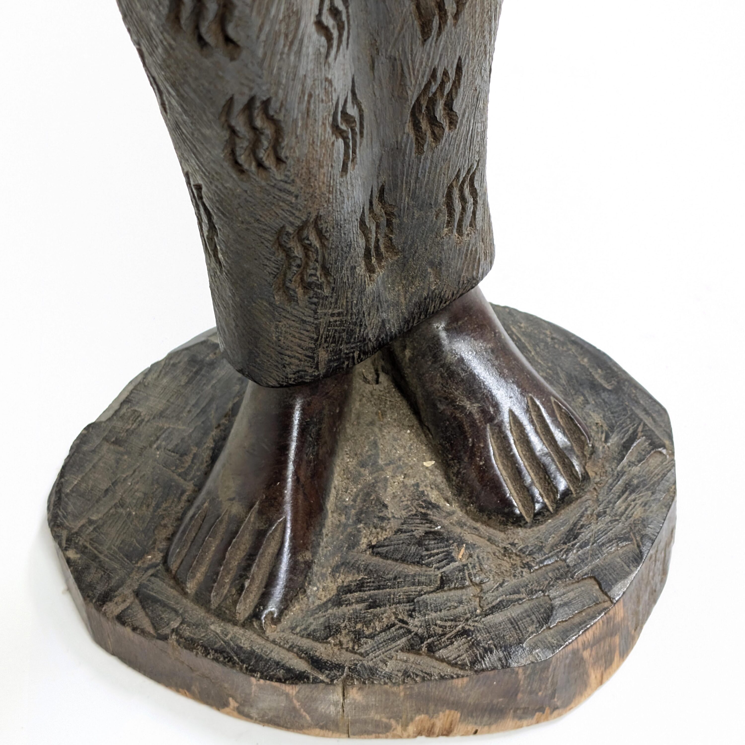 バガ族美人女性像 72cm アフリカン プリミティブアート （r411-15