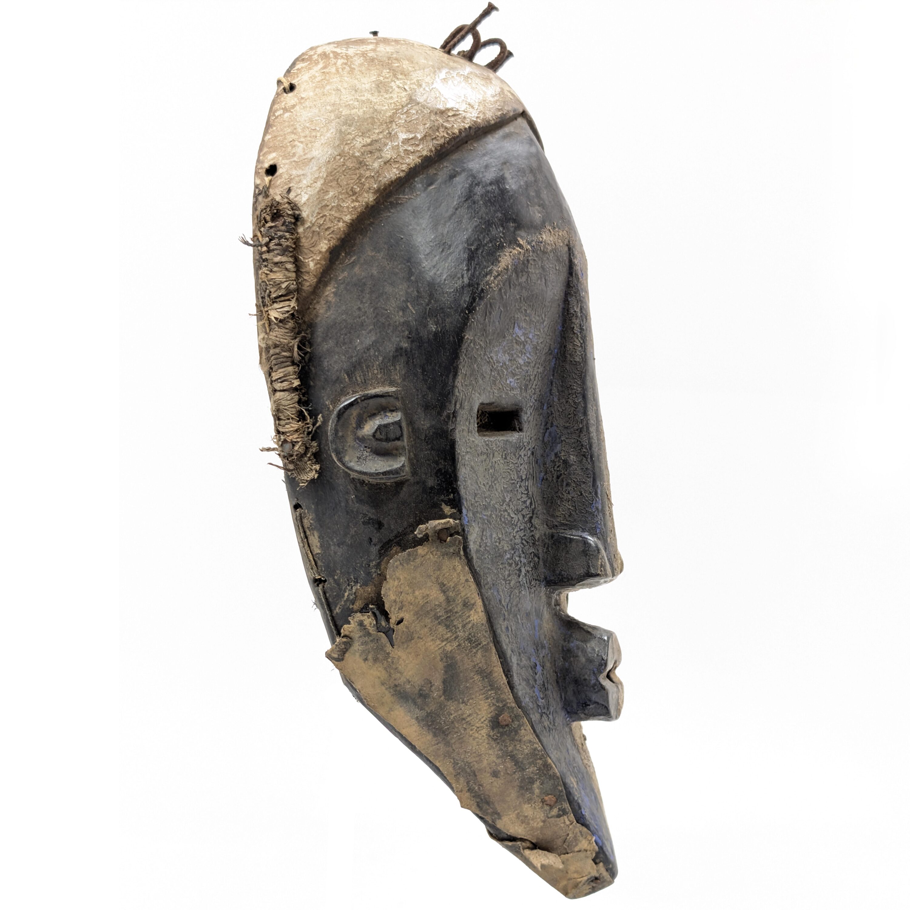 ルルア族アンティーク仮面 32cm アフリカン プリミティブアート マスク