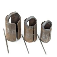 Alternative view of ギニア製鉄ベル ドゥンドゥン用 3点セット アフリカンベル （r451-09）