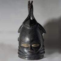 メンデ族 サウェイ ヘルメット型仮面 （r451-30）