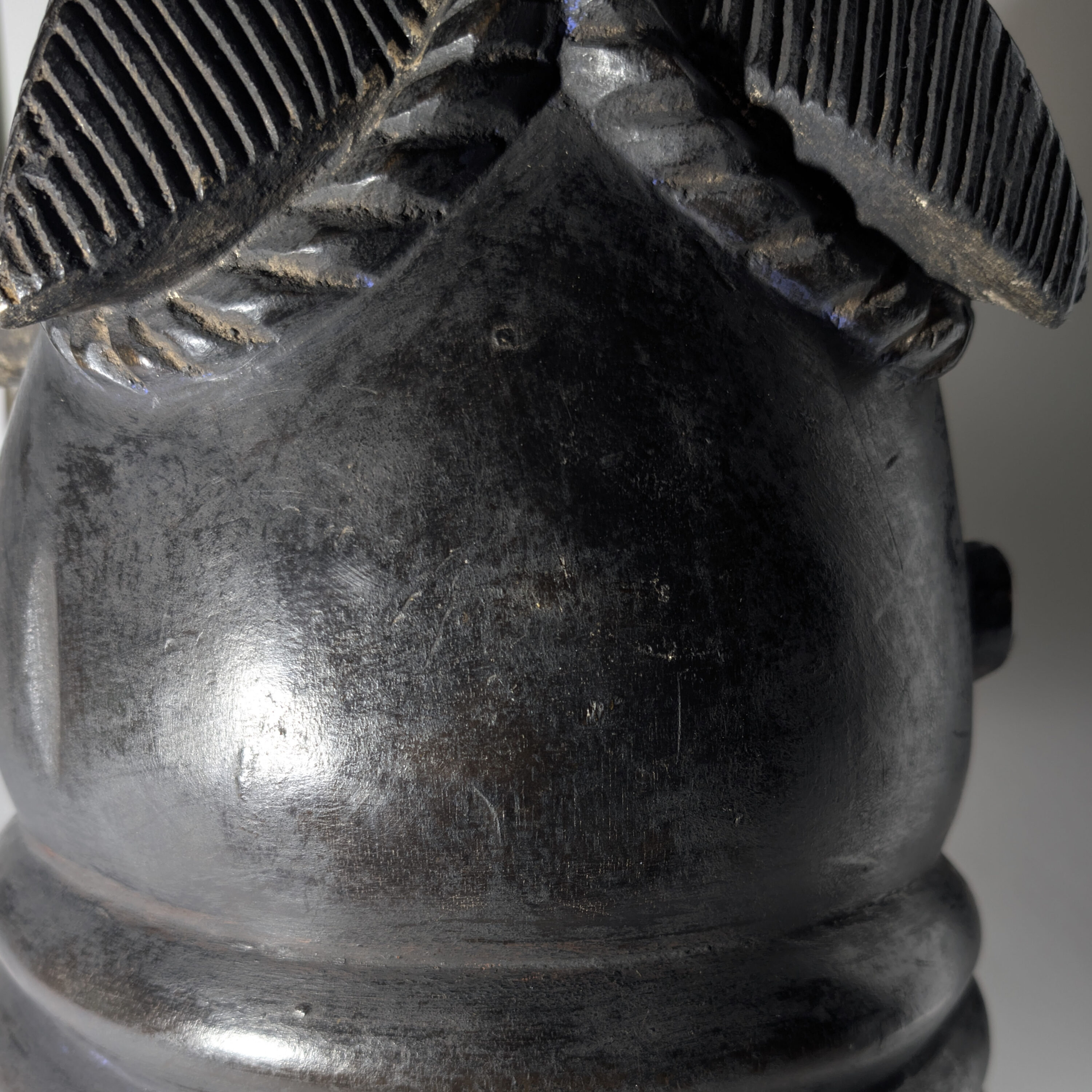 メンデ族 サウェイ ヘルメット型仮面 (r451-30) - 画像 (6)