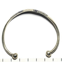 アフリカン メタリック ブレスレット 金属バングル （r501-07）