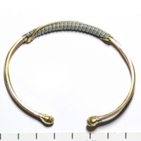 銅線 ブレスレット アフリカン バングル （r501-11）