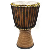 コートジボワール ジャンベ XLサイズ プロテクション付 NIMBA （r501-31）　アフリカ産ジャンベ ・ジェンベ・djembe