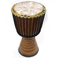コートジボワール ジャンベ XLサイズ プロテクション付 NIMBA （r501-31）　アフリカ産ジャンベ ・ジェンベ・djembe