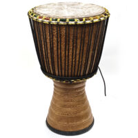 コートジボワール ジャンベ XLサイズ プロテクション付 NIMBA （r501-31）　アフリカ産ジャンベ ・ジェンベ・djembe